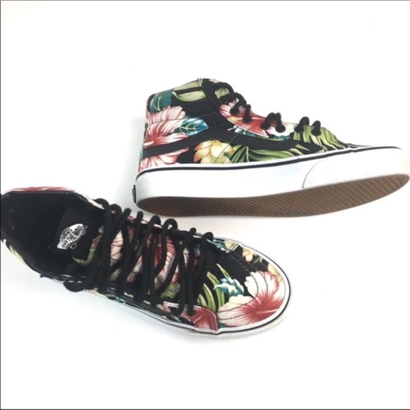 Vans Shoes - VANS SK8-HI HAWAIIAN FLORAL SHOES M 5 W 6.5